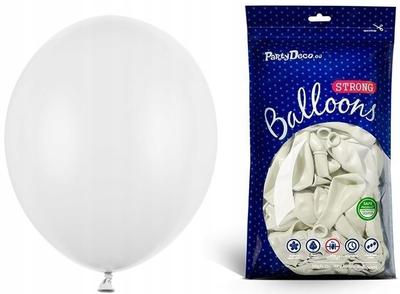Balony Strong 27Cm  Pastel Pure White  100Szt.