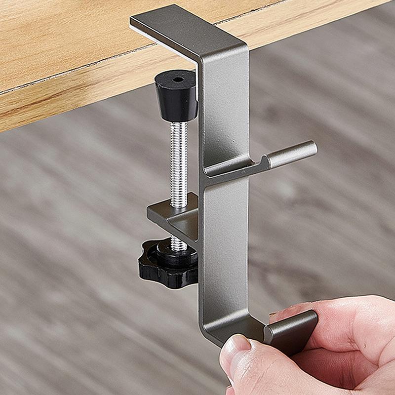 1 pièce Support Multifonctionnel Pour Organisateur de Casque de Jeu Cintre pour Casque Crochet de Table sans Perçage Supports Muraux