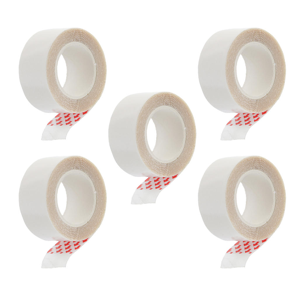 2x Dual Sided Tape Roll For Hair Extensions Hairpiece Toupee Skin Weft 300cm