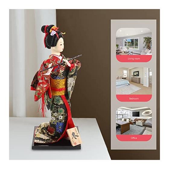 Used New Dance Maiko Japan 30cm Japanese Souvenir Present for Foreigners Japanese Kimono Geisha Model Decoration Winter