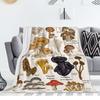 Tractor Pattern Blanket Flannel Soft Comfort Home Blanket Baby Child Blanket Birthday Holiday Gifts