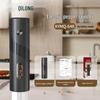 Electric Black Pepper Grinder, Stainless Steel Kitchen Tool with Reinforced Grinding Core