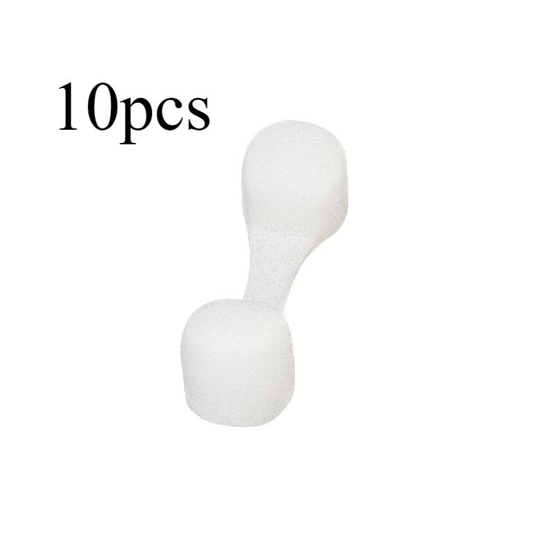 10 disposable nose protection foam filters - prevent dust, pollen, smoke, and exhaust gas - unisex nasal congestion