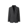 Solid Color Long Sleeve Suit Men Suits Dark-Brown 452736-39