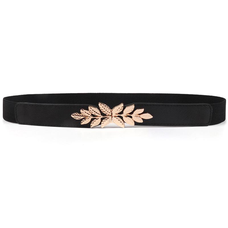 Waist Belt Elastic Slim Decorative Stretchy Quick Release Tight Waist Dress Belt