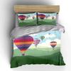Colorful Hot Air Balloons. Bedding Sets Duvet Cover Sets Duvet Covers Pillowcases(1 * Duvet Cover 2 * Pillowcases Without Duvet Insert)