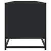 Vidaxl Szafka Pod Tv, Czarna, 180,5X40X46 Cm, Materiał Drewnopochodny