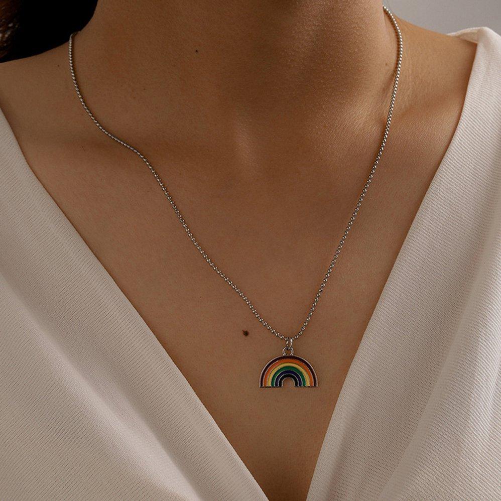 Buy K.W. Rainbow Necklace Simple Single 