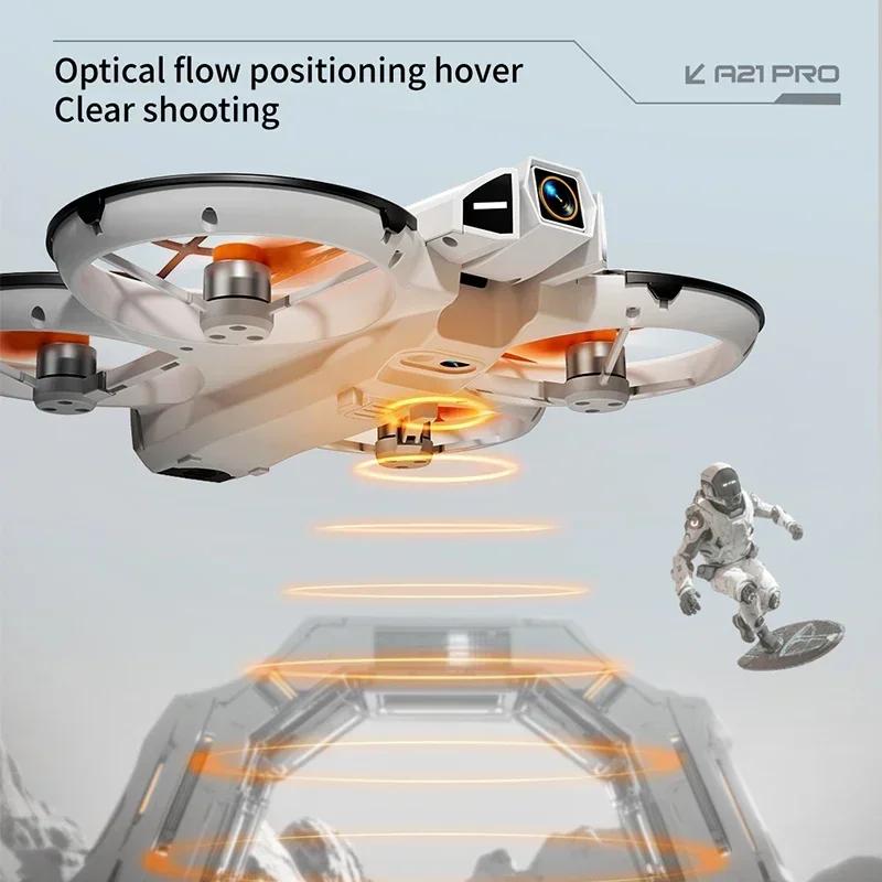 2026 A21 PRO Drone 4K Profession HD Wide Angle Camera WiFi FPV Brush RC Dron Height Keep Helicopter Large Screen Quadcopter Kids Toys