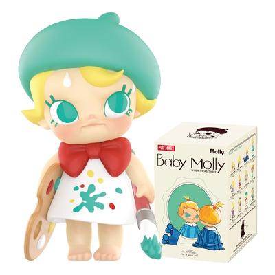 POP MART Baby Molly When I Was Series Pop Mart Gachapon Blind Box Figure Plastic Model Premium Toy PVC Soft Vinyl Original Character Birthday Gift