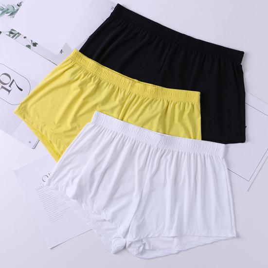 Men Boxer Underwear Low Waist Breathable Smooth Wiring Perfect Fit Shorts Panties