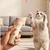 USB Rechargeable Electric Cat Teaser Automatic Refillable Launcher Interactive Cat Wand Retractable Rope Cat Teaser Launcher