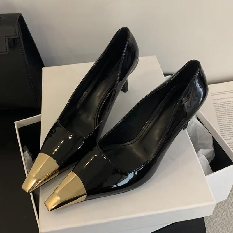 Mode Eilyken Lente Ontwerper Gestikte Pumps Dames Sexy Puntige Neus Dunne Lage Hakken Elegante Banket Mules Schoenen Zapatos Mujer