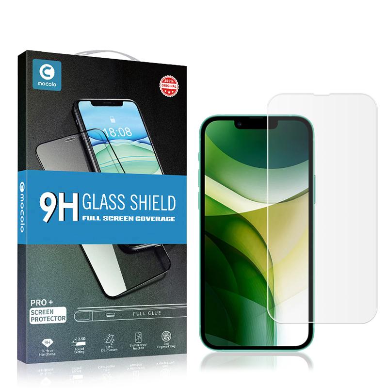 MOCOLO 9H Hardness Ultra Clear Tempered Glass Screen Protector for iPhone 13/13 Pro/14