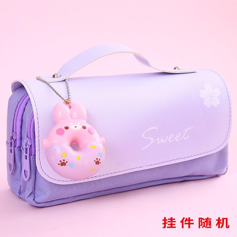 Pencil case Pencil case Pencil case Cute student Multifunctional large capacity Men and women