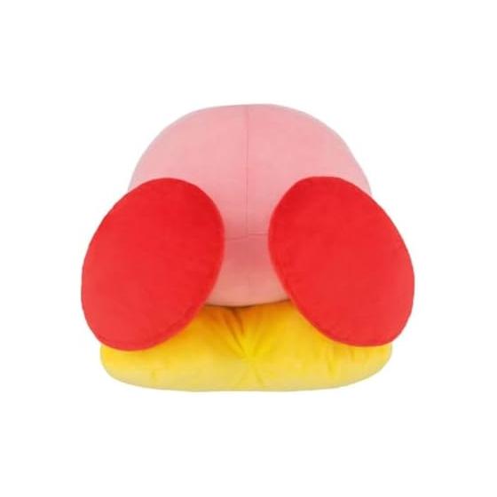 Sanei Boeki Kirby All Star Collection Kirby (L) Warp Star Plush KP79