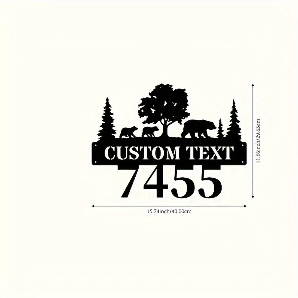 Custom Metal Wall Art Personalized Home Decor Farmhouse Gift