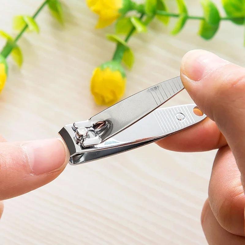 Beauty Fingernail Cutter Nail Trimmer Scissor Arc Stainless Steel Professional Clipper Finger Nail Care Toenail Pedicure Tool