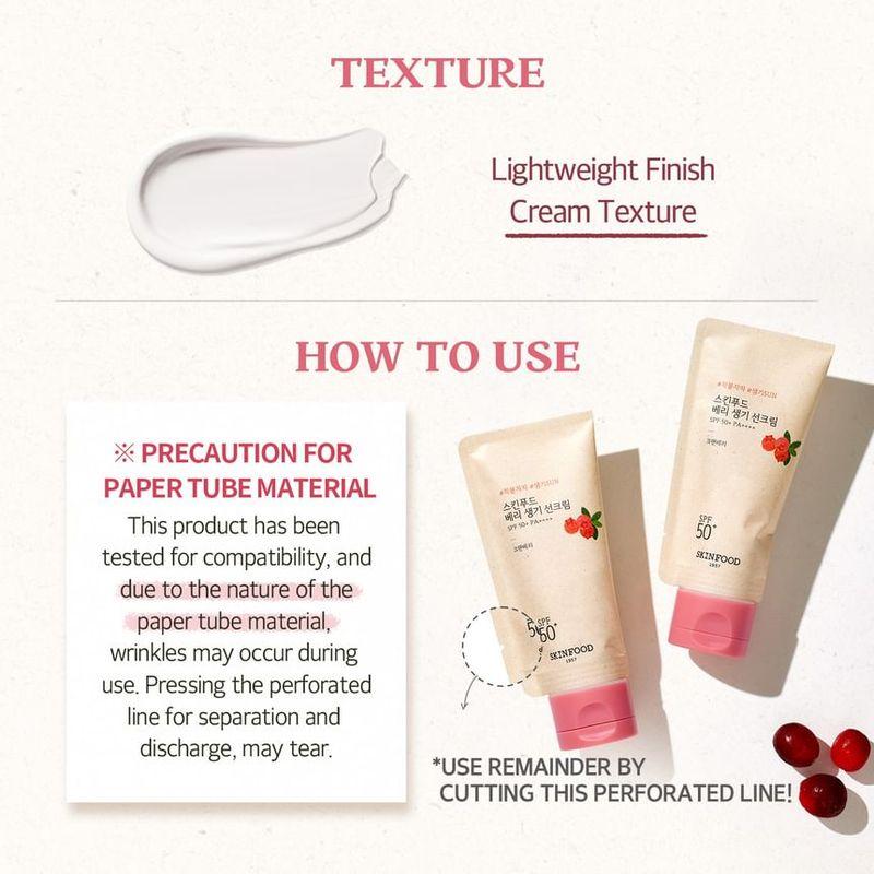 SKINFOOD - Berry Glowing Sun Cream Mini