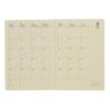 [Delfonics Planner 2025-2026 Edition / Starting March 2025] Rollbahn Notebook Diary, Clear, B6, Monthly Schedule (Clear)