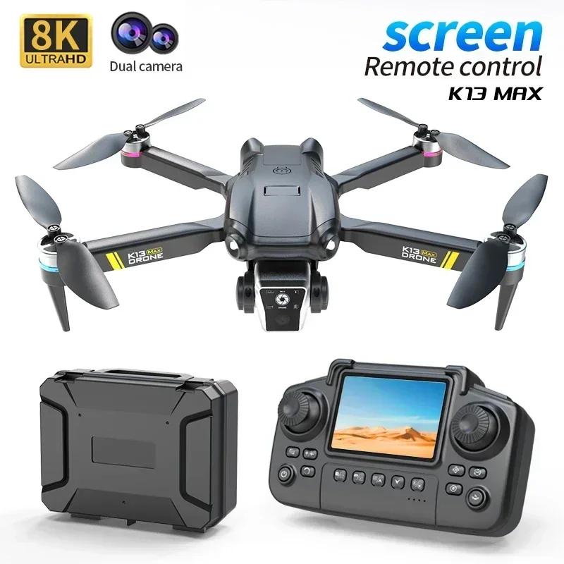 K13 MAX Drone 8K With HD Dual Camera 5G Profesional Smart Obstacle Avoidance FPV WIFI Brushless Motor Aerial Quadcopter Toy Gift