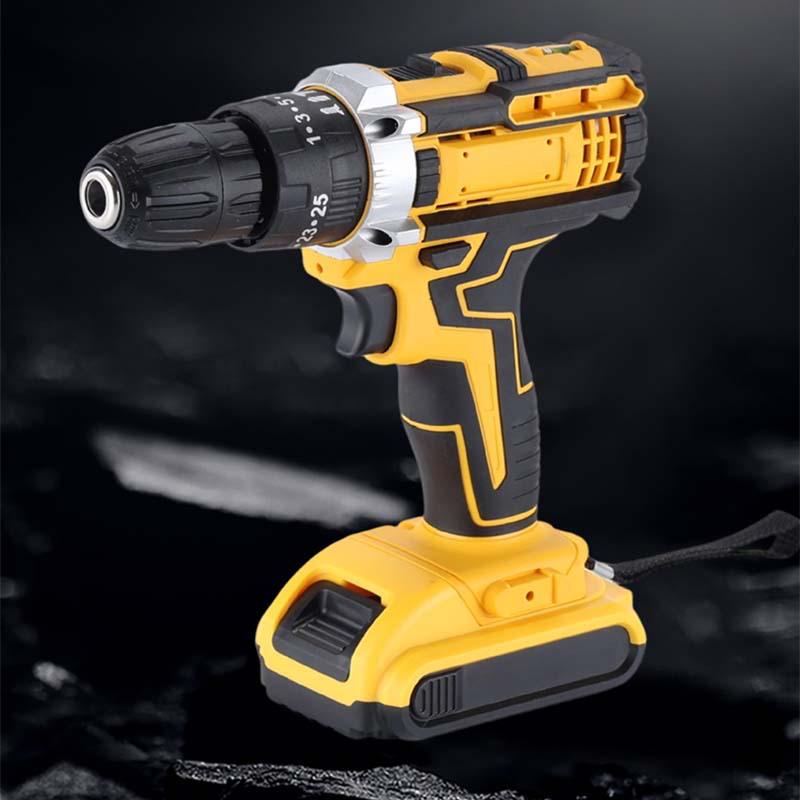 

Rechargeable Dual-Speed Electric Handheld Drill & Screwdriver for Home Use Bare Machine