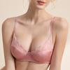 European & American Sexy French Satin Lace Bra - Slimming, Anti-Sagging, Push-Up Design