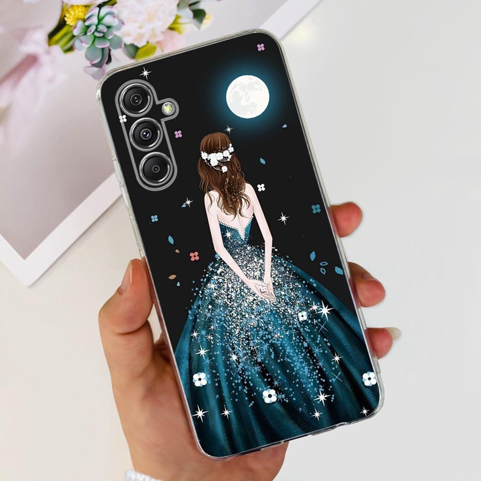 For Samsung Galaxy M34 5G Case SM-M346B New Fashion Painted Cover Clear Silicone Case For Samsung M34 M 14 Galaxy M14 Soft Shell