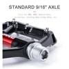 CXWXC Platform Bicycle Pedals CX-930 For MTB Mountain Bike BMX Hybrid Bikes Parts Sealed Bearing All-round Bike Pedals