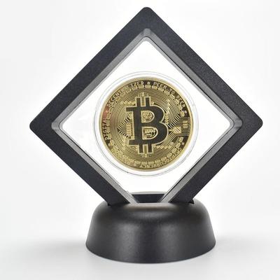 Módny darček Bitcoin Bit Coin Litecoin Ripple Ethereum Doge Cardano IOTA FIL Kryptomena kovová minca so zobrazovacím stojanom