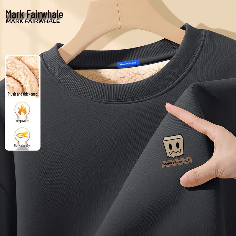 

Mark Fairwhale Men s Heavyweight Fleece-Lined Sweatshirt 2XL