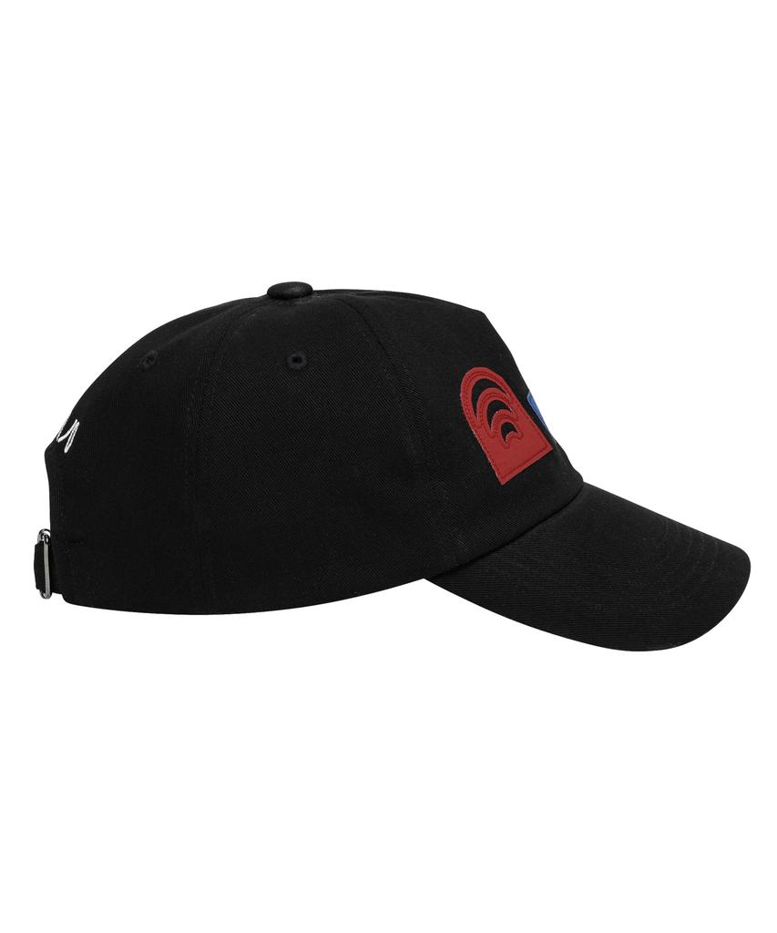 AJOBYAJO [Pba] Ajo Pictogram Nylon Applique Cap [Black]