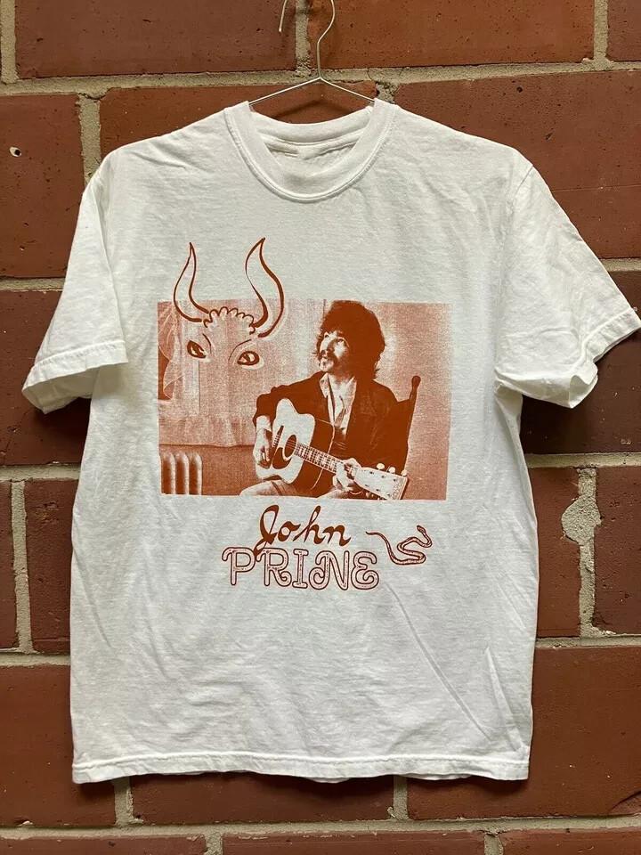 John Prine Fan Art T-Shirt Unisex Cotton tee All Sizes NE387 Unisex T-Shirt