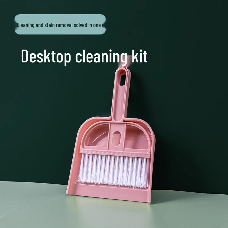 Compact Bumpy Brush Set for Desktop, Keyboard, Screen, and Window Crevice Cleaning