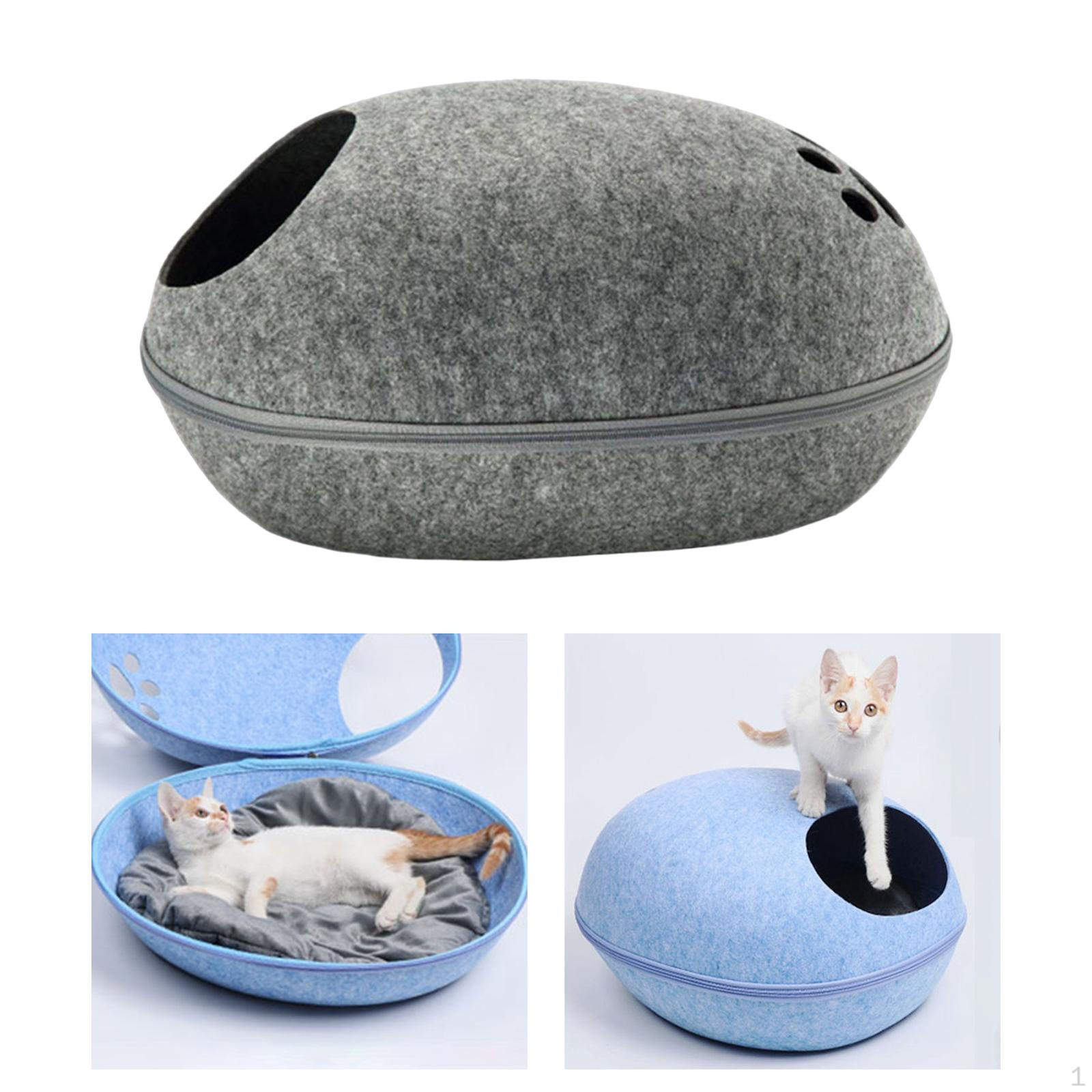 

Bed, Felt for s, Kittens, and Pets, Universal сірий колір
