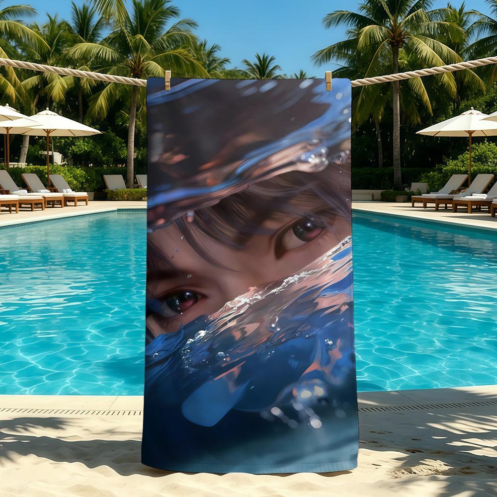 Love and Deepspace Rafayel Towel For Outdoor Camping Beach Towel Super Absorbent Quick-Drying Summer Towel