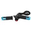 12V-99V Universal 6-Kern Elektrofahrrad Gasgriff mit zwei Abschnitten drei GeschwindigkeitenBlau