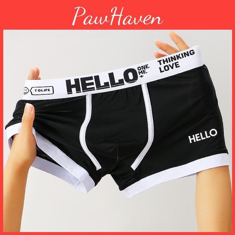 Solid Top Men Boxer Brand Underwear Bermuda Ropa Interior Mens Boxers