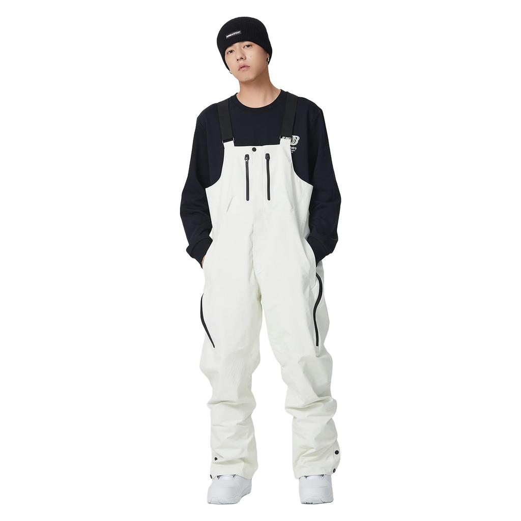 MORGEN SKY Snowboard Bib Ski Snow Unisex for Men and Outdoor Cold Weather Work Snow Mountain Water Pressure Resistant to HX2303 Wear, Pants, Overalls,