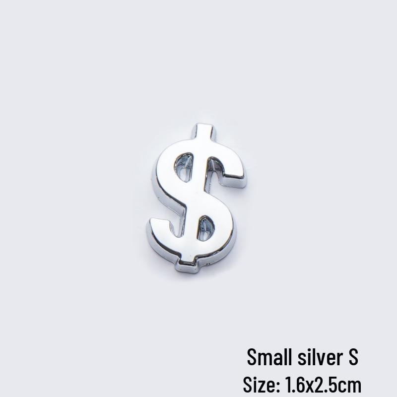 

Креативная наклейка на автомобиль: Металлические строчные буквы на заказ для персонализации