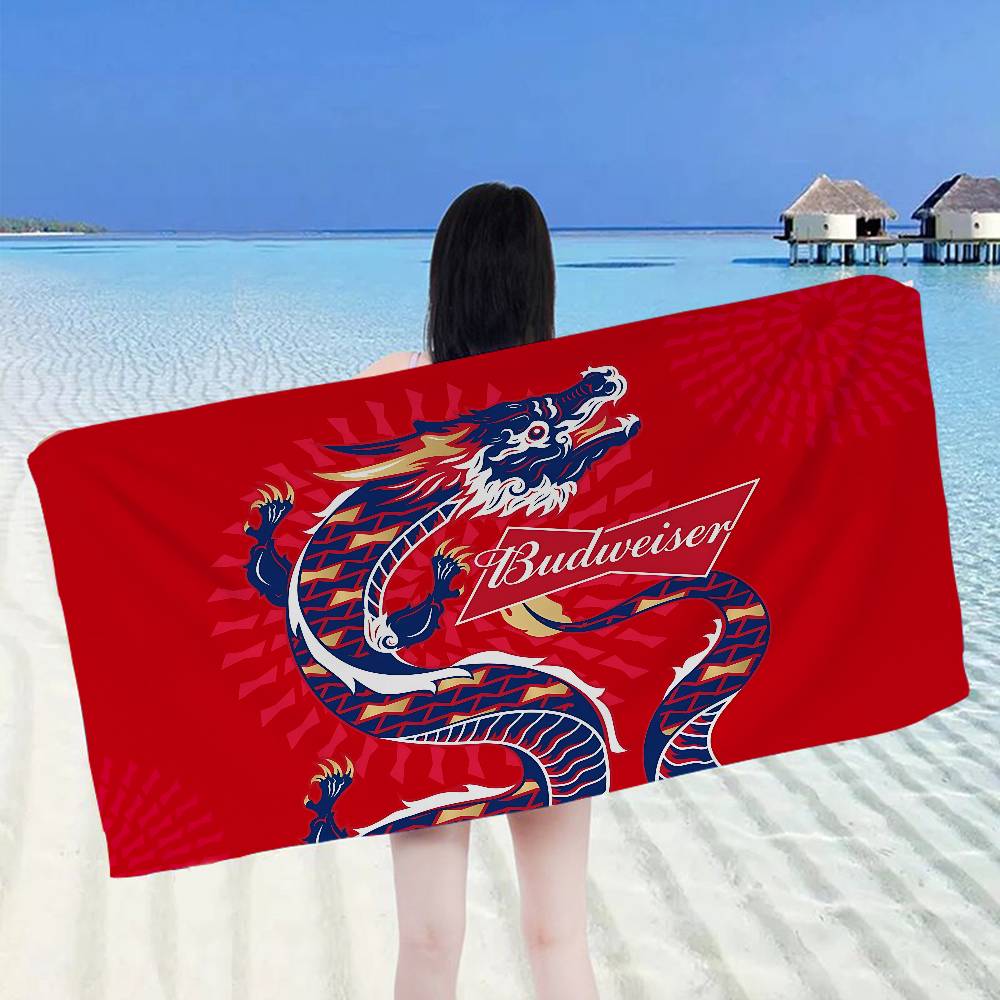 B-Budweiser Cartoon Strandtuch Süßes Kawaii Zimmerdeko Badezimmer Mädchen Kinder Handtücher Für Badezimmer Dusche