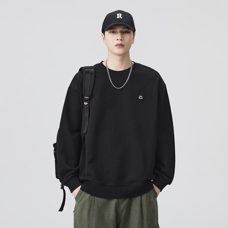 

Luxury Year of the Horse Plus Velvet Men s Round Neck Hoodie - Winter 2026 Collection 4XL (200-220 jin) чорний