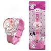 Hello Kitty Otočný flip kryt Lehký hudební hodinky Pro děti Interaktivní Decora