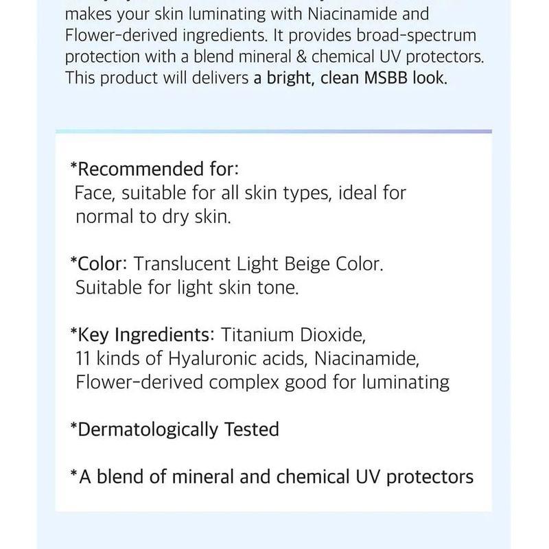 NUMBUZIN No.1 Pure Glass Clean Tone Up