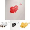 Beautiful 3d Love Heart Mirror Wall Stickers Decal For Stylish Home Decor