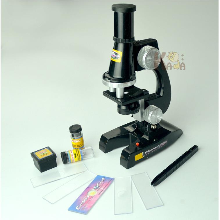 High-Definition Children's Microscope Set for Early Science Education and Specimen Exploration