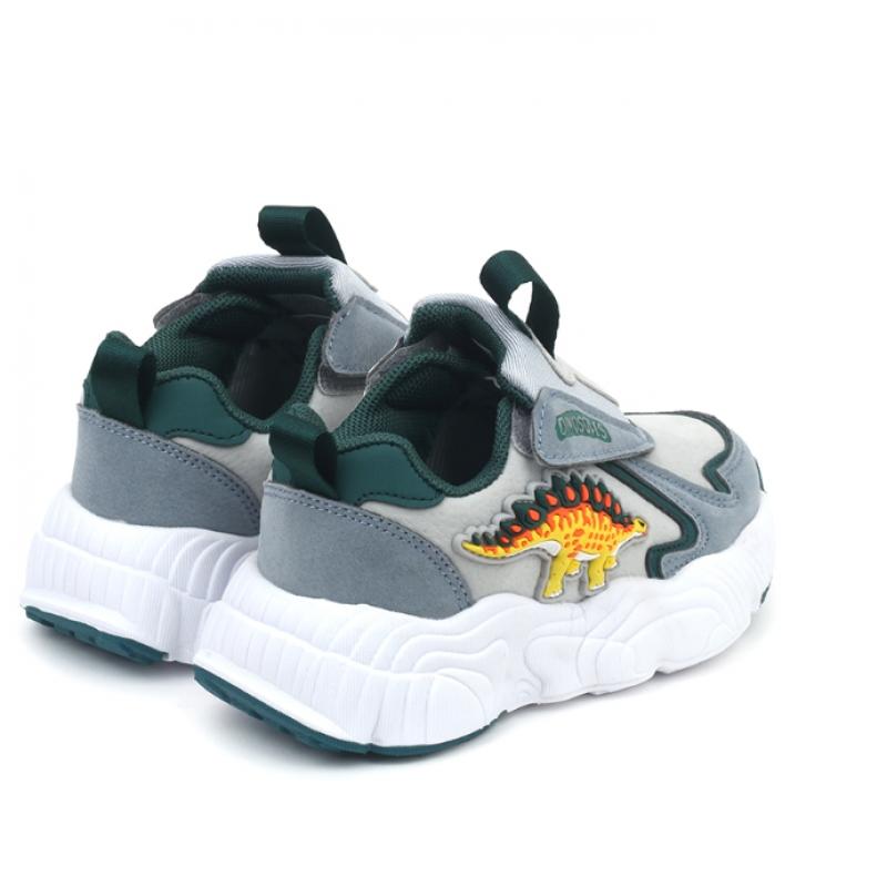 Tobax Dinosoles Stego Contour Velcro Grey Dnkcd3tssc11gry