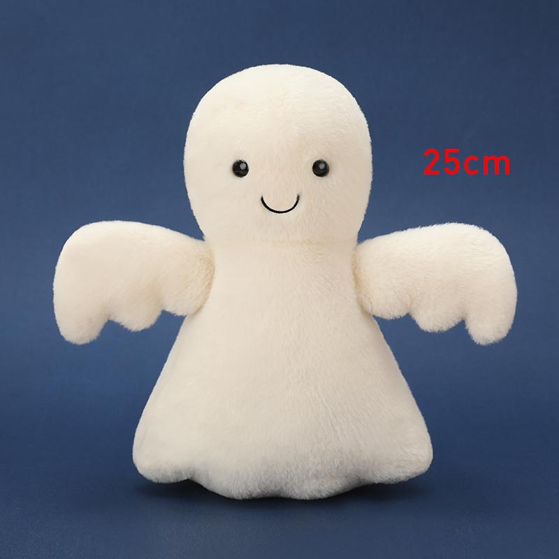 Black Cat Crow Magic Hat Owl Ghost Halloween Plush Toys Scared Black Cat Dolls Stuffed Soft Animal Toy Halloween Party Decor
