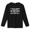 I Was Born To Be Wild But Only Until Around 9PM Or So T Shirt Funny Party  vintage Washed homme Comfortable graphic Breathable