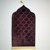 Irregular Embossed Raschel Prayer Mat with Short Pile
